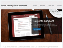 Tablet Screenshot of iwavemedia.nl